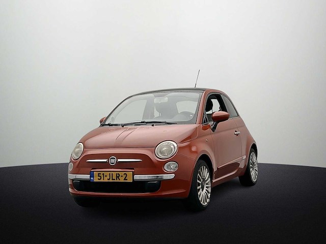 Fiat - 2009 - 500 - 1.2 lounge - personenauto - afbeelding 1 van  12