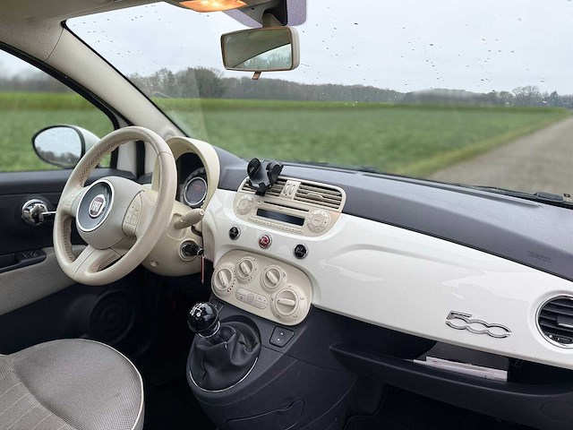 Fiat - 2010 - 500 - 1.2 lounge - 33-ndr-5 - afbeelding 12 van  12