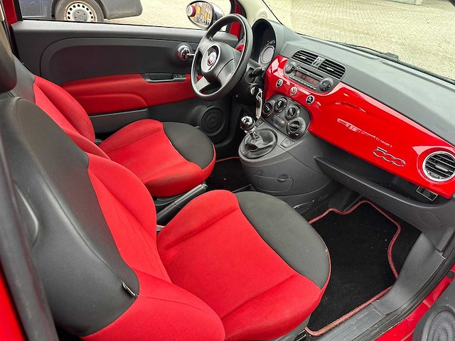 Fiat - 2010 - 500 - 1.2 pop - personenauto - afbeelding 4 van  15