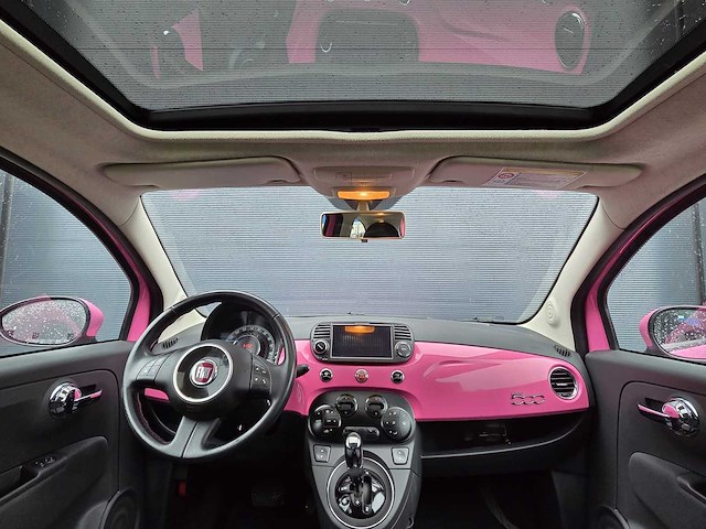 Fiat - 2010 - 500 - 1.2 rosa - 70-lgg-4 - afbeelding 9 van  22