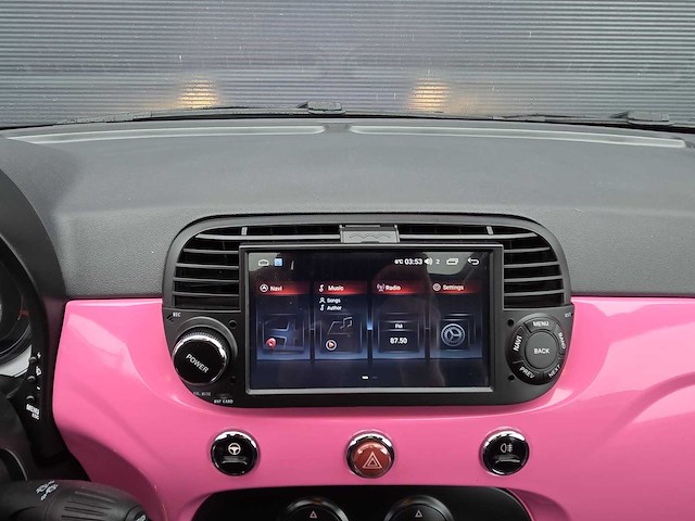 Fiat - 2010 - 500 - 1.2 rosa - 70-lgg-4 - afbeelding 10 van  22