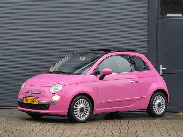 Fiat - 2010 - 500 - 1.2 rosa - 70-lgg-4 - afbeelding 1 van  10
