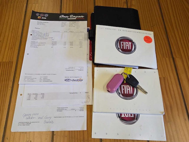 Fiat - 2010 - 500 - 1.2 rosa - 70-lgg-4 - afbeelding 18 van  25