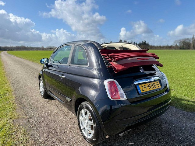 Fiat - 2010 - 500 c - 1.2 pop - 29-nbb-5 - afbeelding 6 van  10