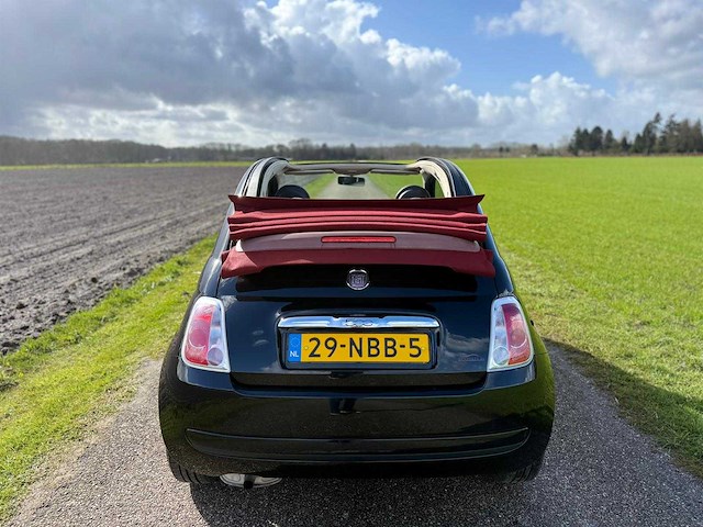 Fiat - 2010 - 500 c - 1.2 pop - 29-nbb-5 - afbeelding 9 van  10