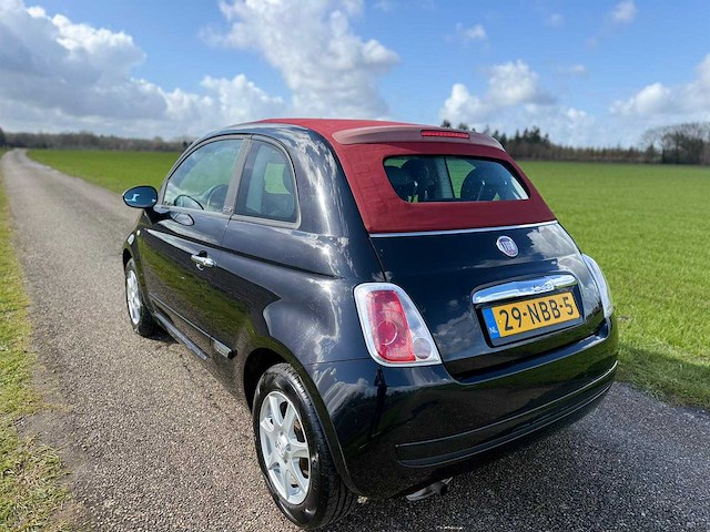 Fiat - 2010 - 500 c - 1.2 pop - 29-nbb-5 - afbeelding 9 van  15