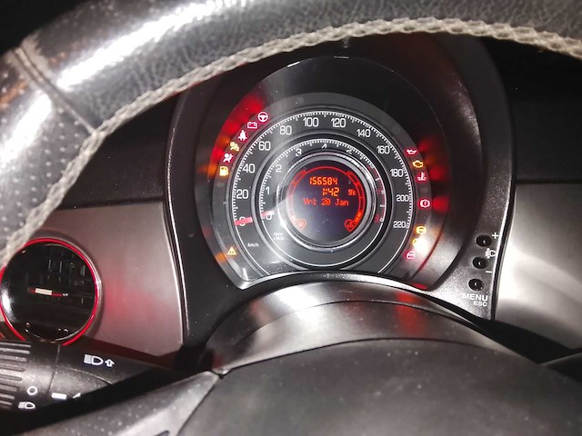 Fiat - 2011 - 500 - 0.9 twinair lounge - personenauto - afbeelding 2 van  24