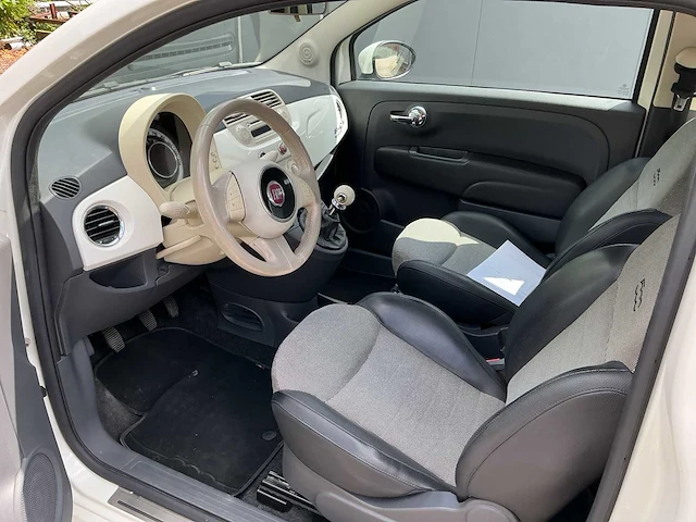Fiat - 2011 - 500 c - 1.2 pop - personenauto - afbeelding 6 van  9