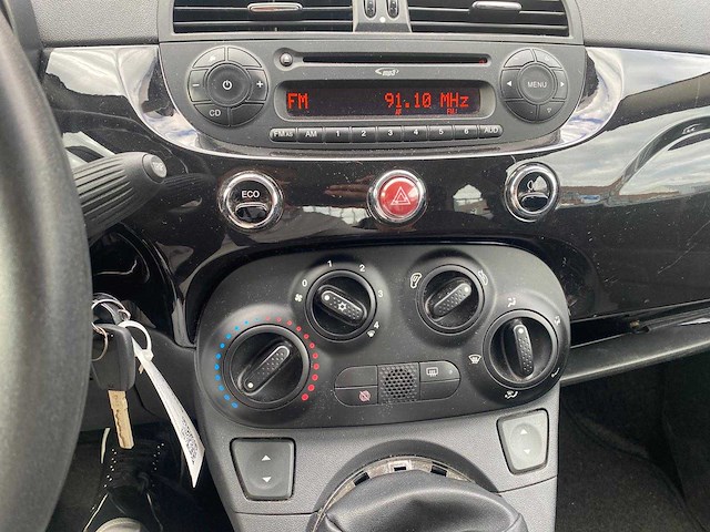 Fiat - 2012 - 500 - 0.9 twinair pop - personenauto - afbeelding 5 van  15