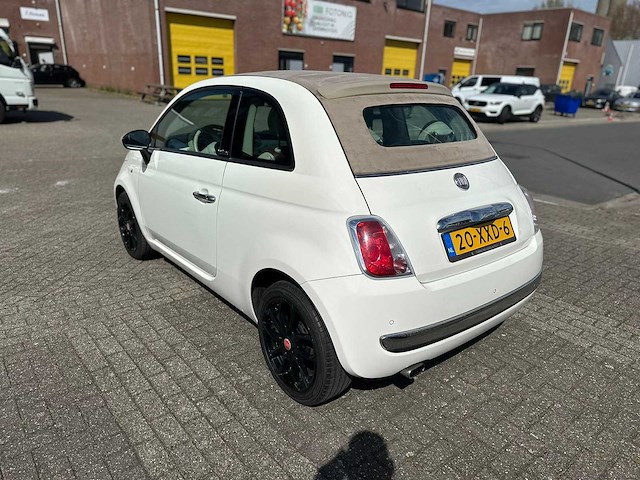 Fiat - 2012 - 500 cabrio - 0.9 twinair lounge - personenauto - afbeelding 13 van  19