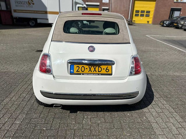 Fiat - 2012 - 500 cabrio - 0.9 twinair lounge - personenauto - afbeelding 14 van  19