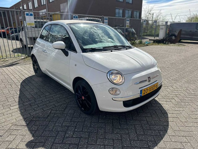 Fiat - 2012 - 500 cabrio - 0.9 twinair lounge - personenauto - afbeelding 17 van  19