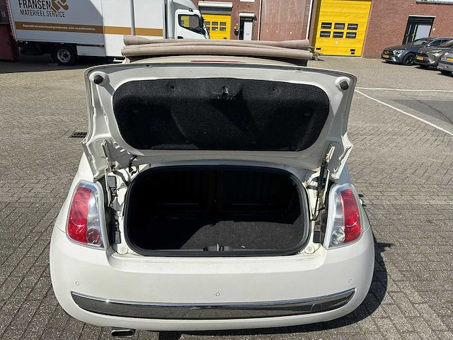 Fiat - 2012 - 500 cabrio - 0.9 twinair lounge - personenauto - afbeelding 19 van  19