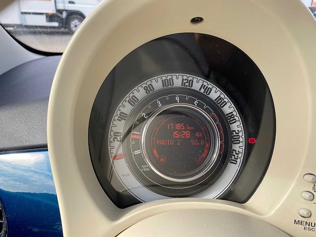 Fiat - 2013 - 500 cabrio - 1.2 rock - personenauto - afbeelding 5 van  17