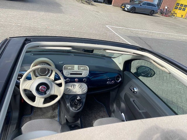 Fiat - 2013 - 500 cabrio - 1.2 rock - personenauto - afbeelding 6 van  17