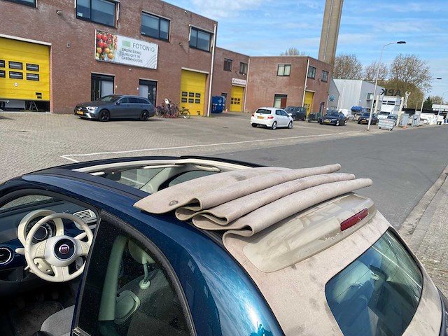 Fiat - 2013 - 500 cabrio - 1.2 rock - personenauto - afbeelding 7 van  17