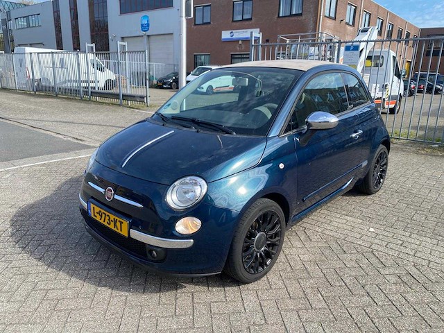 Fiat - 2013 - 500 cabrio - 1.2 rock - personenauto - afbeelding 1 van  17
