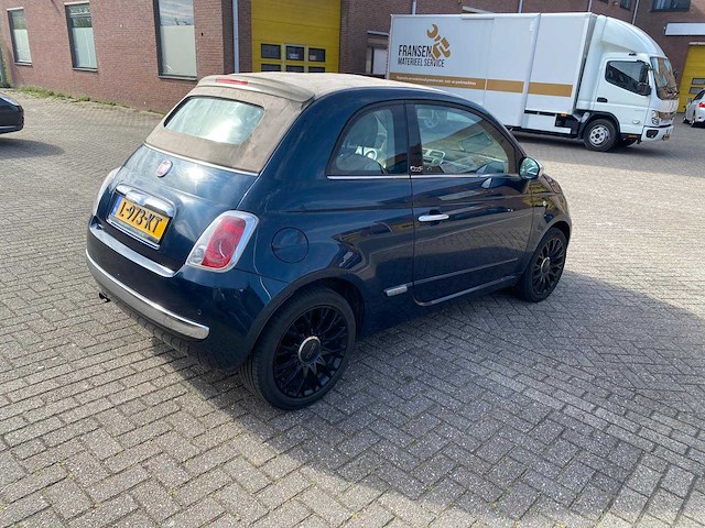 Fiat - 2013 - 500 cabrio - 1.2 rock - personenauto - afbeelding 13 van  17