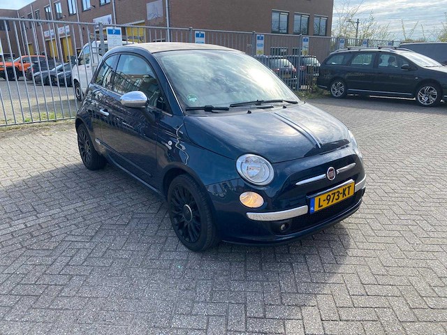 Fiat - 2013 - 500 cabrio - 1.2 rock - personenauto - afbeelding 15 van  17