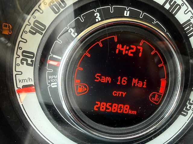 Fiat - 2014 - 500 - 1.2 lounge - personenauto - khn-23-d - afbeelding 3 van  12