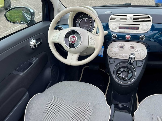 Fiat - 2014 - 500 - automaat - 0.9 twinair lounge - personenauto - afbeelding 4 van  18