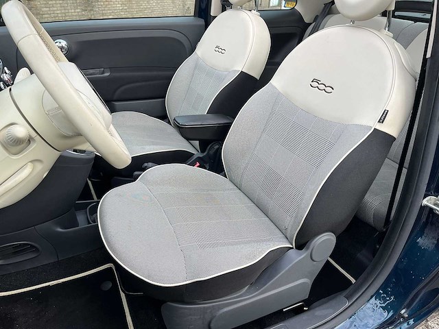 Fiat - 2014 - 500 - automaat - 0.9 twinair lounge - personenauto - afbeelding 14 van  18