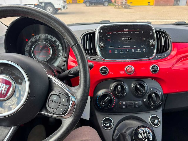 Fiat - 2017 - 500 - 0.9 twinair t lounge - personenauto - afbeelding 3 van  14