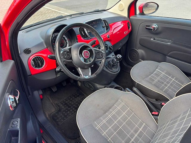 Fiat - 2017 - 500 - 0.9 twinair t lounge - personenauto - afbeelding 14 van  14