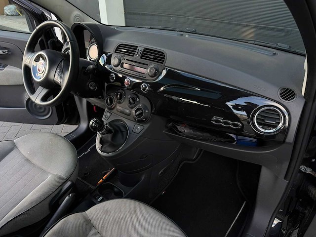 Fiat - 500 - 0.9 twinair lounge - car - 2011|84-rpk-3|iaw - afbeelding 9 van  16