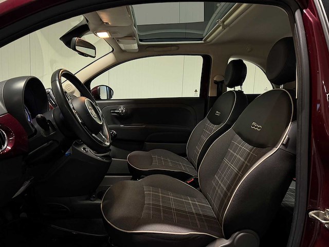 Fiat - 500 - 0.9 twinair t lounge 2016 jf-580-t iaw - afbeelding 12 van  13