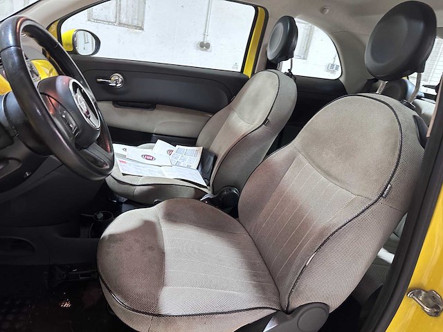 Fiat - 500 - 1.2 lounge automaat- 37-jgj-8- 2009 - afbeelding 6 van  19