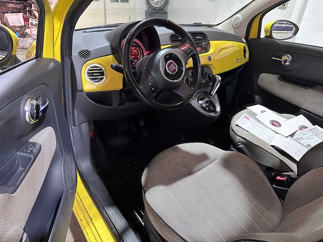 Fiat - 500 - 1.2 lounge automaat- 37-jgj-8- 2009 - afbeelding 17 van  19