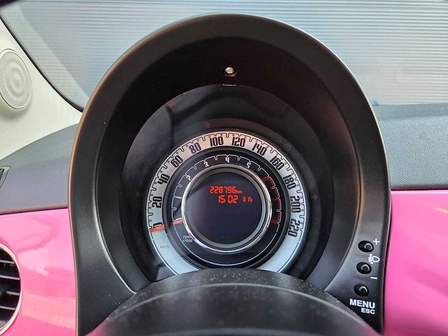 Fiat - 500 - 1.2 naked pop - 2010 - personenauto - sn-643-v - afbeelding 9 van  27