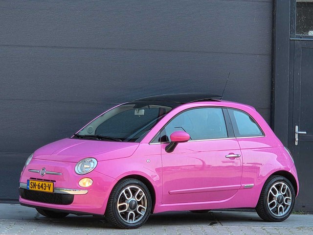 Fiat - 500 - 1.2 naked pop - 2010 - personenauto - sn-643-v - afbeelding 1 van  27