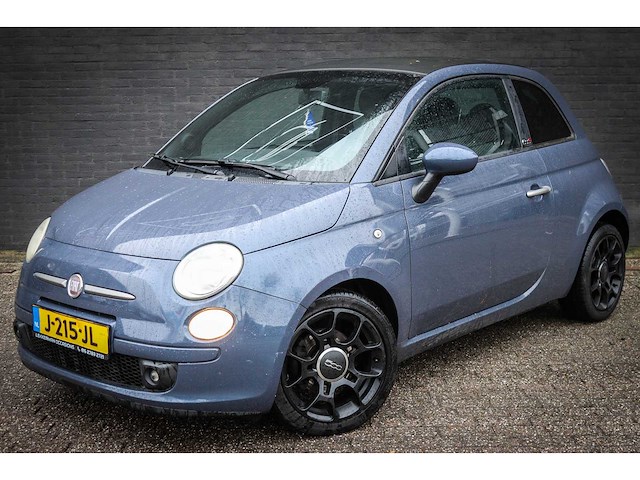 Fiat - 500 c - 0.9 twinair lounge j-215-jl - afbeelding 1 van  18