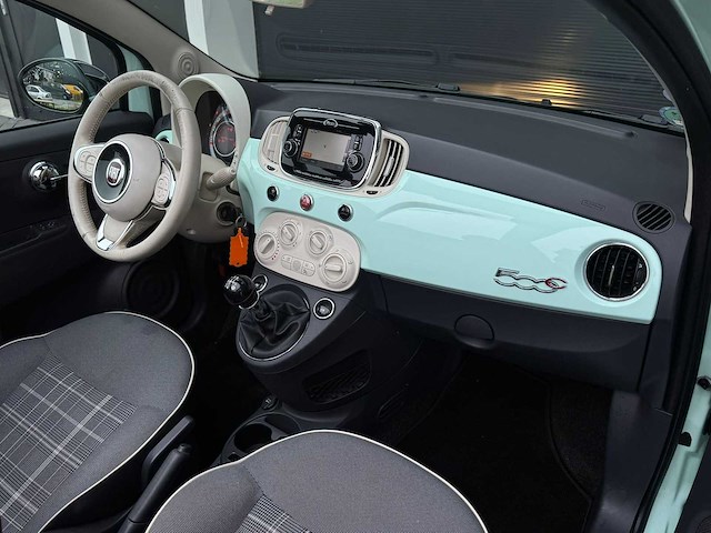 Fiat - 500 c - 1.2 lounge - car - 2017|z-822-kv|iaw - afbeelding 22 van  23