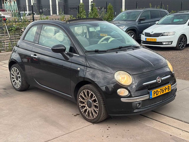 Fiat - 500 c - 1.2 lounge pd-769-b 2011 iaw - afbeelding 7 van  13