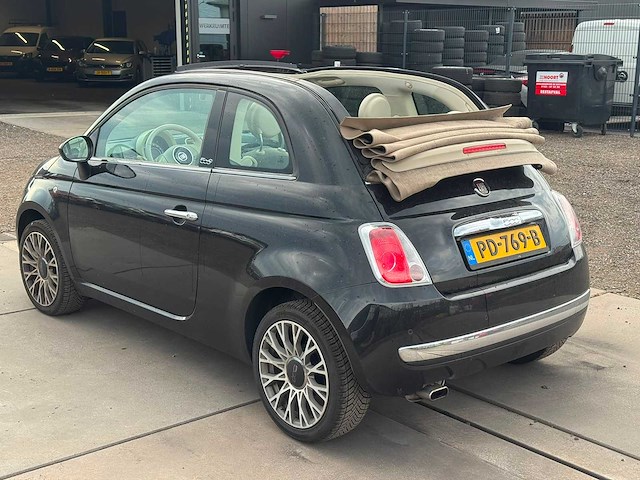 Fiat - 500 c - 1.2 lounge pd-769-b 2011 iaw - afbeelding 11 van  13
