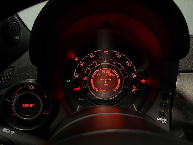 Fiat - 500 c - 1.4-16v abarth 2010 87-nvh-2 iaw - afbeelding 11 van  13