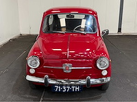 Fiat - 600 l - oldtimer - 1972 - afbeelding 12 van  13