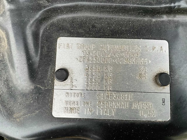 Fiat - chausson - 610 - camper - 2016 - afbeelding 31 van  46