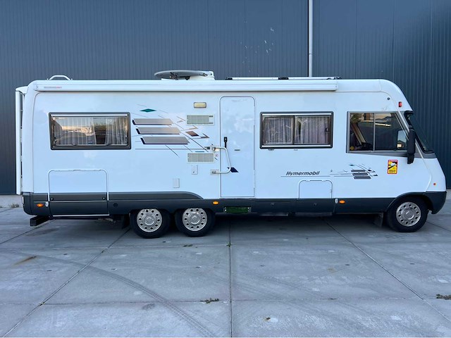 Fiat - hymer - hymermobil - e 690 - integraal - tandemasser - camper - 1995 - afbeelding 11 van  12