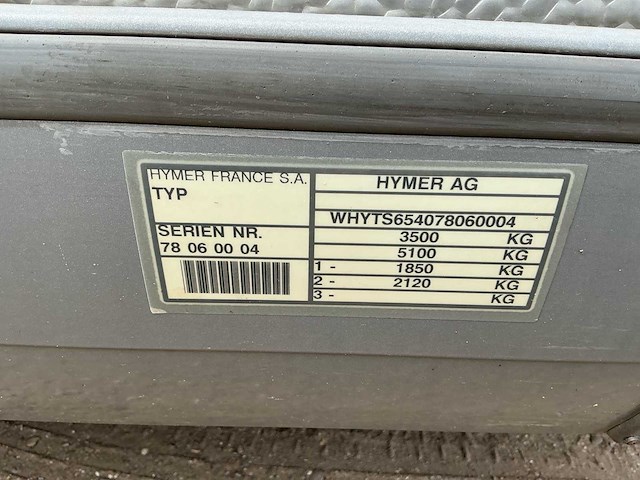 Fiat 230 hymer swing 654 camper - afbeelding 44 van  51