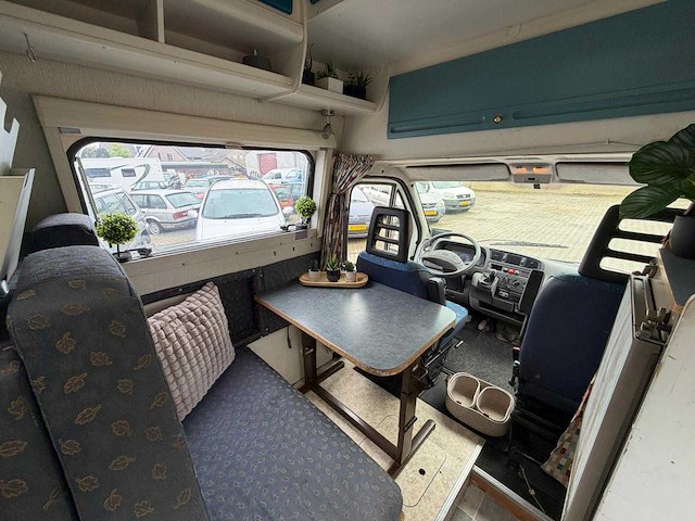 Fiat 230 l ducato 2.8 jtd camper possl kampeerwagen 28-lhr-8 - afbeelding 2 van  25