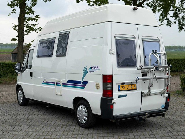 Fiat 230 l ducato 2.8 jtd camper possl kampeerwagen 28-lhr-8 - afbeelding 19 van  25