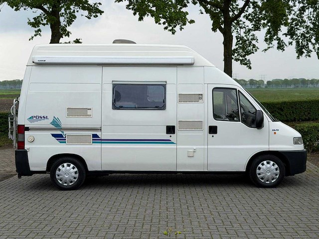 Fiat 230 l ducato 2.8 jtd camper possl kampeerwagen 28-lhr-8 - afbeelding 21 van  25