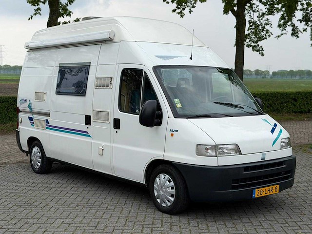 Fiat 230 l ducato 2.8 jtd camper possl kampeerwagen 28-lhr-8 - afbeelding 22 van  25