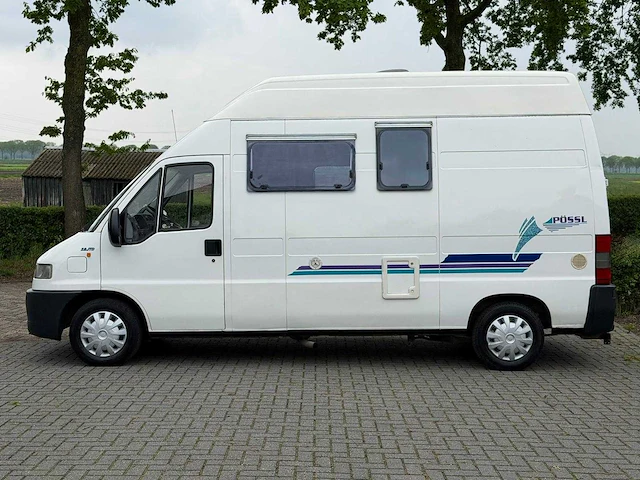 Fiat 230 l ducato 2.8 jtd camper possl kampeerwagen 28-lhr-8 - afbeelding 12 van  25