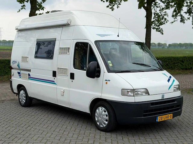 Fiat 230 l ducato 2.8 jtd camper possl kampeerwagen 28-lhr-8 - afbeelding 22 van  25