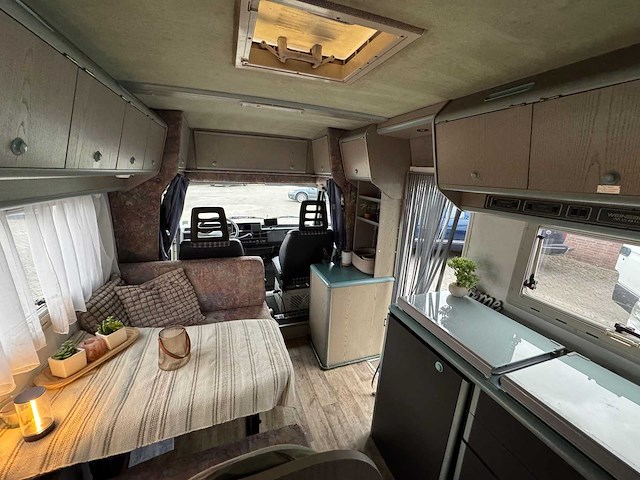Fiat 290 camper weinsberg kampeerwagen 49-vz-rz - afbeelding 12 van  19